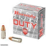 Hornady Critical Duty 9mm Luger Ammo 135 grain FlexLock Case of 250 Rounds 90236 - 1 of 1