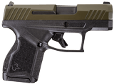 Taurus GX4 9mm Black & Green 11 Round Capacity 1-GX4M93B