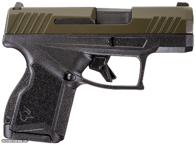 Taurus GX4 9mm Black & Green 11 Round Capacity 1-GX4M93B