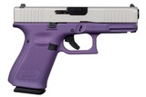 Glock 19 Gen 5 9mm Purple & Aluminum Slide 15 Round Capacity ACG-57026 - 1 of 1