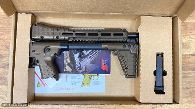 Kel Tec Sub 2000 9mm Midnight Bronze Glock 19 Mag Pattern SUB2K9GLK19MDBRNZHC - Image 2 of 2