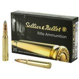 Sellier & Bellot 8x57 Mauser Ammo 196 grain SPCE Box of 20 Rounds SB857JSB - 1 of 1