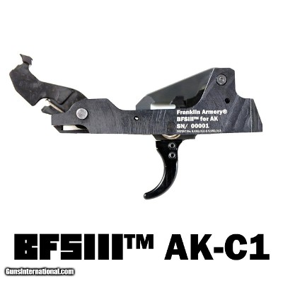 Franklin Armory BFS III AK-C1 Binary Trigger For AK Platform 03-50000-BLK 5718A
