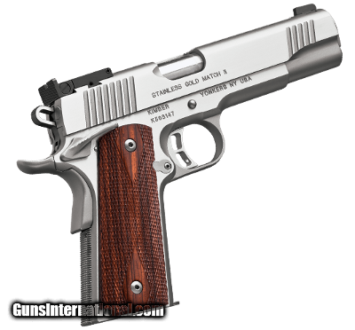 Kimber Stainless Gold Match II 45 ACP CA Compliant 3200009CA