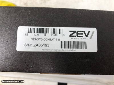 Zev Technologies OZ9 Combat 9mm Optics Ready OZ9-STD-COMBAT-B-B - Image 2 of 8