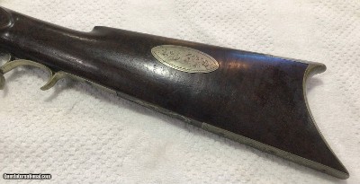 Wesson & Prescott Black Powder .40 Target Rifle 1841 - Image 2 of 11