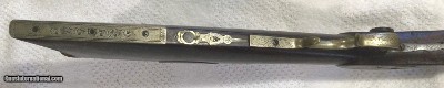 Wesson & Prescott Black Powder .40 Target Rifle 1841 - Image 10 of 11