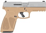 Taurus G3 9mm Tan & Stainless Steel 17 Round Capacity 1-G3B949T