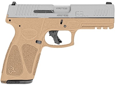 Taurus G3 9mm Tan & Stainless Steel 17 Round Capacity 1-G3B949T - Image 1 of 1