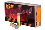 HSM Bear Load 500 S&W Magnum Ammo 440 grain LBT-Wide Flat Nose Box of 20 Rounds HSM-500SW-6-N - 1 of 1