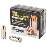 Sig Sauer Elite Performance 45 Auto / ACP Ammo 200 grain V-Crown JHP Case of 200 Rounds E45AP1-20 - 1 of 1