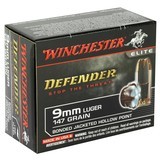 Winchester PDX1 Defender 9mm Luger Ammo 147 grain Bonded JHP Case of 200 Rounds S9MMPDB1 - 1 of 1