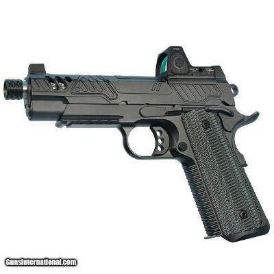 Ed Brown ZEV Commander 19 RMR With Threaded Barrel 9mm Luger 4.25in Stainless/Black/Gray Pistol - 9+1 Rounds - Image 1 of 2