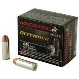 Winchester Elite Defender PDX1 45 Colt Ammo 225 grain Bonded JHP Box of 20 Rounds S45CPDB