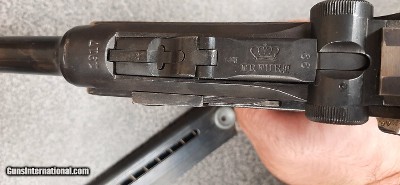 1917 Erfurt Luger - Vintage Custom, Very Good Condition - Image 5 of 6