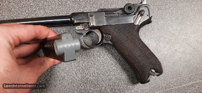 1917 Erfurt Luger - Vintage Custom, Very Good Condition - Image 3 of 6