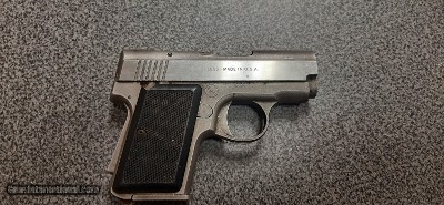 AMT (Arcadia Machine Tool) Backup in .380 ACP, SST Pistol - Good Condition - Image 1 of 2