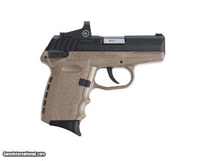 SCCY 9mm CPX-1 Blk/FDE Safety Reddot 10RD CBDERD - Image 1 of 1