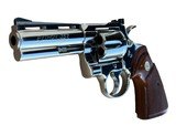 Used Colt Python 357 Mag Nickel 4