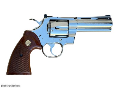 Used Colt Python 357 Mag Nickel 4