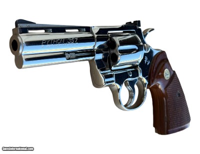 Used Colt Python 357 Mag Nickel 4