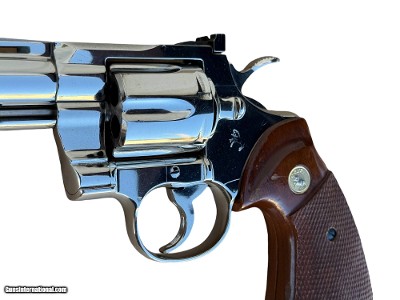 Used Colt Python 357 Mag Nickel 4