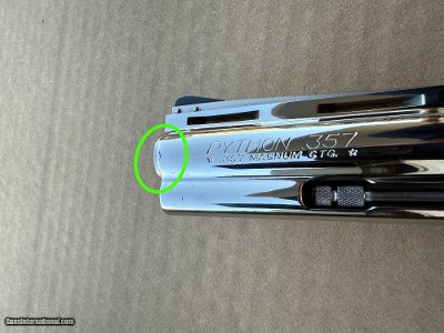 Used Colt Python 357 Mag Nickel 4