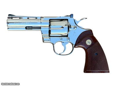 Used Colt Python 357 Mag Nickel 4