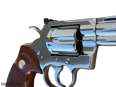 Used Colt Python 357 Mag Nickel 4