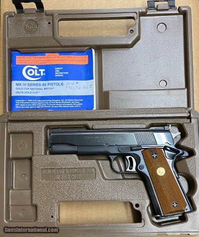 Colt 1911 Gold Cup National Match 45 ACP Series 70 Circa 1982 - Image 6 of 7