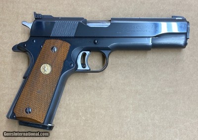 Colt 1911 Gold Cup National Match 45 ACP Series 70 Circa 1982 - Image 1 of 7