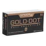 Speer Gold Dot 357 Sig Ammo 125 grain Bonded JHP Case of 1000 Rounds 53918 - 1 of 1