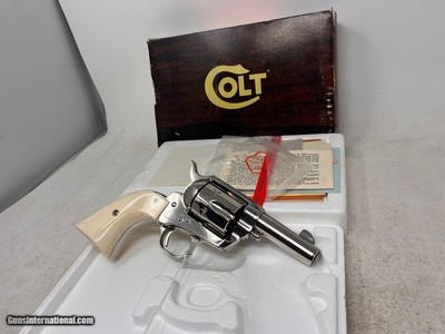 Colt SAA Single Action Army 45 Colt 3rd Gen Sheriff's Model W/ Box 1984 - Image 4 of 6