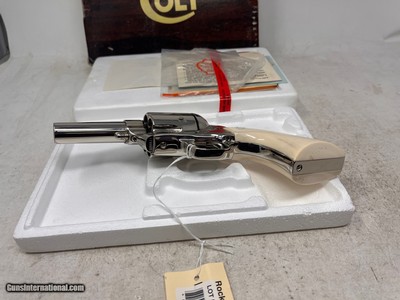 Colt SAA Single Action Army 45 Colt 3rd Gen Sheriff's Model W/ Box 1984 - Image 3 of 6