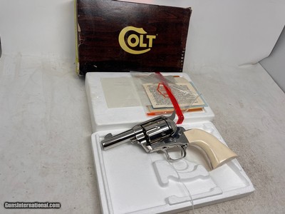 Colt SAA Single Action Army 45 Colt 3rd Gen Sheriff's Model W/ Box 1984 - Image 2 of 6