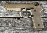 Factory Blem Beretta M9A4-G Centurion 9mm FDE 18 Round Capacity J92QM9A4G18BLM - 2 of 3