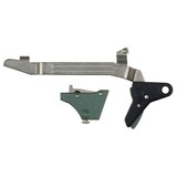 Timney Triggers Alpha Competition Trigger, Anodized Finish, Green, Fits Large Frame Gen 3 & Gen 4 - 20, 21, 29, 30, 40 and 41 ALPHA GLOCK 3-4-LARGE-GR