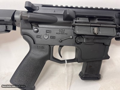 USED Alex Pro Firearms P107 9mm Luger AR-9 6