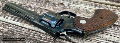 Early Model Colt Python 357 Mag Blued 6