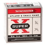 Winchester Super-X 16 GA Ammo 1 oz #8 Lead Shot Case of 250 Rounds XU168A - 1 of 1