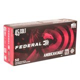 Federal American Eagle 45 Colt Ammo 225 grain JSP Case of 1000 Rounds AE45LC - 1 of 1