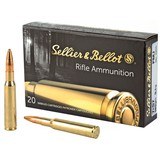 Sellier & Bellot 7x57 Mauser Ammo 140 grain FMJ Box of 20 Rounds SB757A - 1 of 1