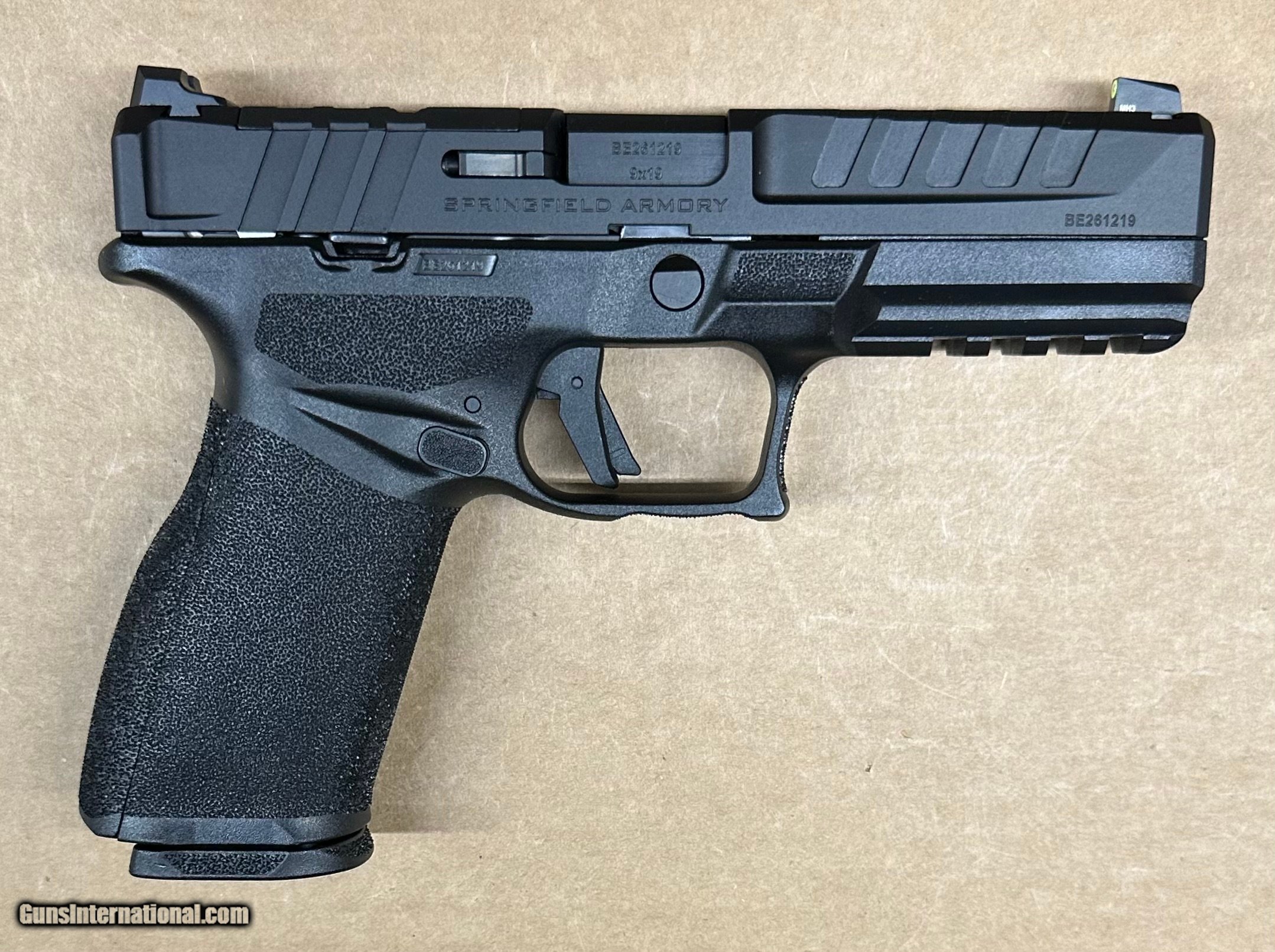 Springfield Armory Echelon 9mm Optics Ready U-Notch Night Sights ...