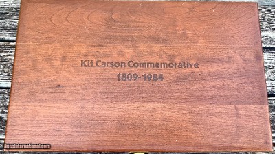 Colt SAA Kit Carson Commemorative 1809-1984 New Frontier Scout 22 LR - Image 3 of 10