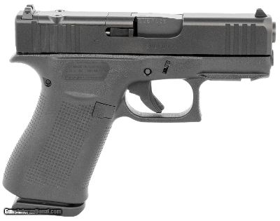 Glock 43X 9mm W/ Rail & Front Serrations MOS Optics Ready 2-10 Rd Mags PX4350201FRMOS
