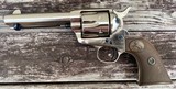 Colt Frontier Six Shooter SAA 44-40 Black Powder Antique Nickel 4.75