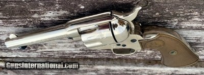 Colt Frontier Six Shooter SAA 44-40 Black Powder Antique Nickel 4.75