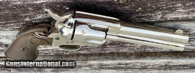 Colt Frontier Six Shooter SAA 44-40 Black Powder Antique Nickel 4.75