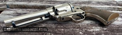 Colt Frontier Six Shooter SAA 44-40 Black Powder Antique Nickel 4.75