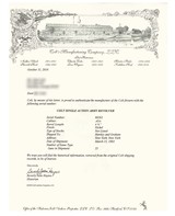 Colt 45 SAA 1st Gen 1883 Nickel Walnut 4.75 Antique - 3 of 3